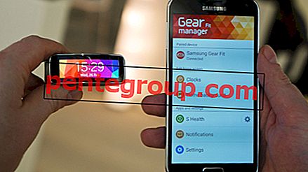 Hvordan bruke Gear Fit Manager på Samsung Galaxy S5